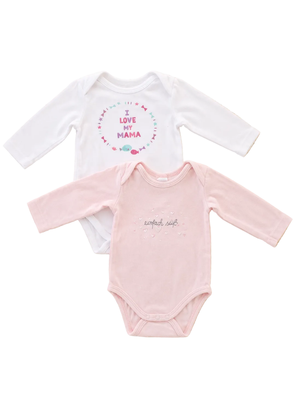 2er Set Bodys Rosa C&A