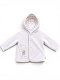 Baby-Wendejacke Grau Schäfchen