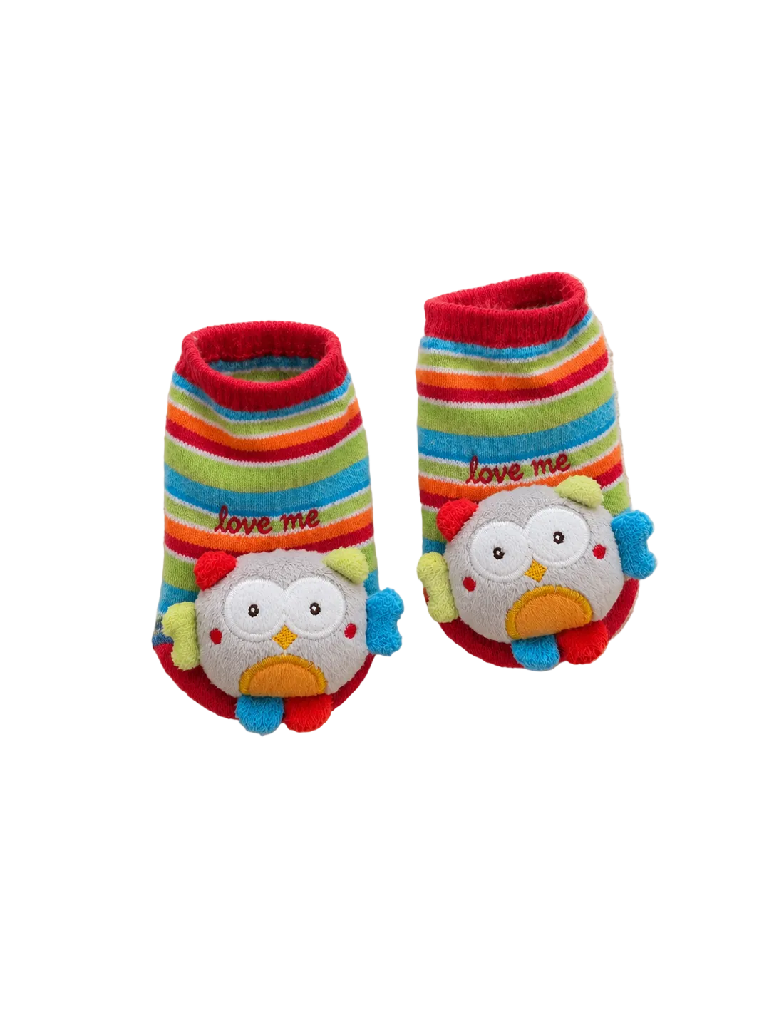 Baby Raschelsocken Eule