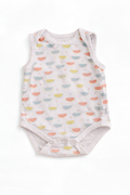 Ärmelloser Body mit Melonenprint Sommer coconette