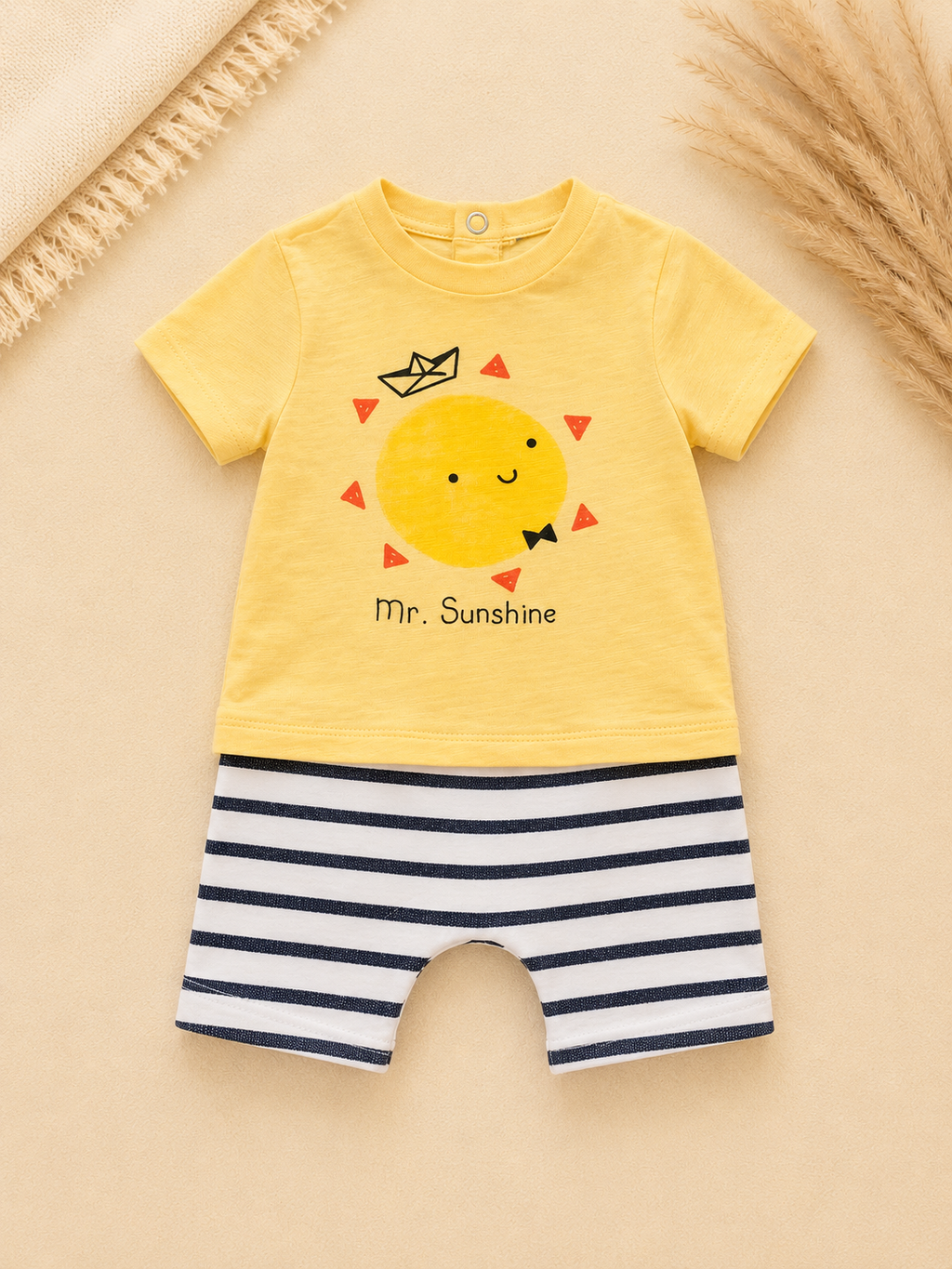 Baby-Sommerstrampler "Mr. Sunshine"