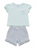 Moncoeur Set T-Shirt & Shorts Mint