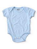 Carter's Kurzarm-Body Hellblau Uni