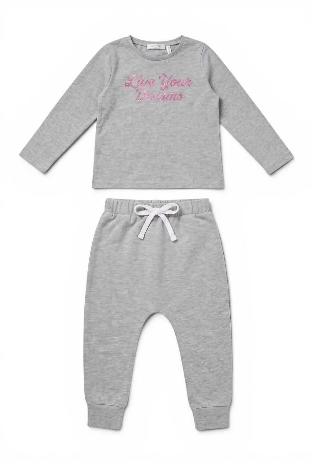 Graues Set "Live Your Dreams"