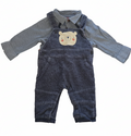 Salopette C&A avec chemise