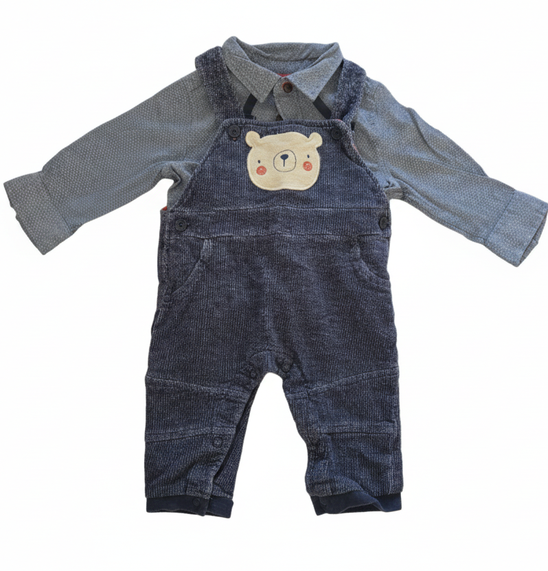 Salopette C&A avec chemise