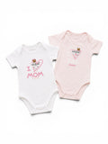 Guess 2er-Pack Body I Love Mom Rosa