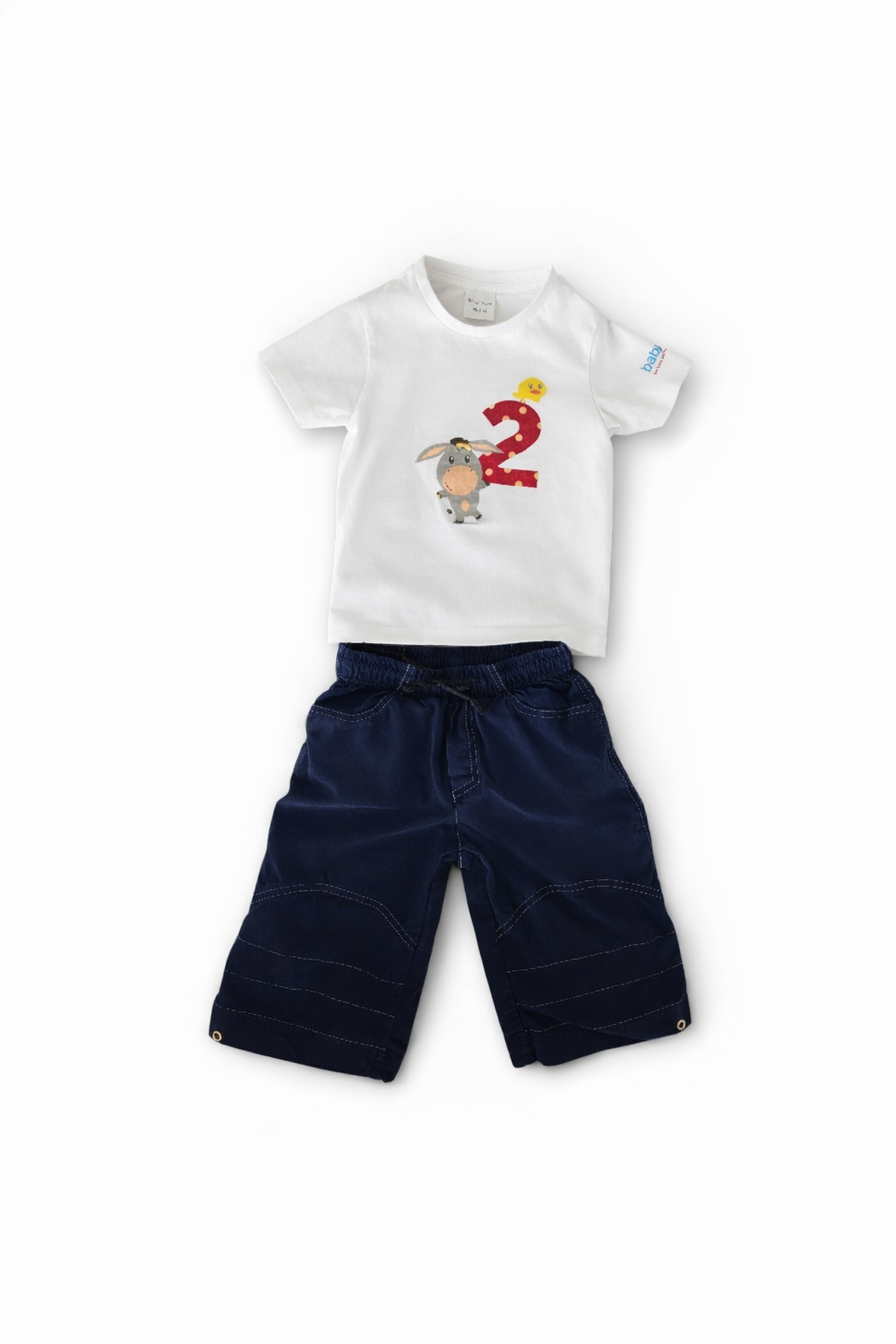 Baby Set "2 Years" - T-Shirt & Shorts