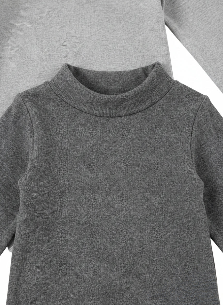 2er-Pack Body Rollkragen Grau