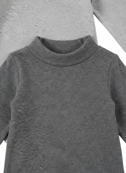 2er-Pack Body Rollkragen Grau