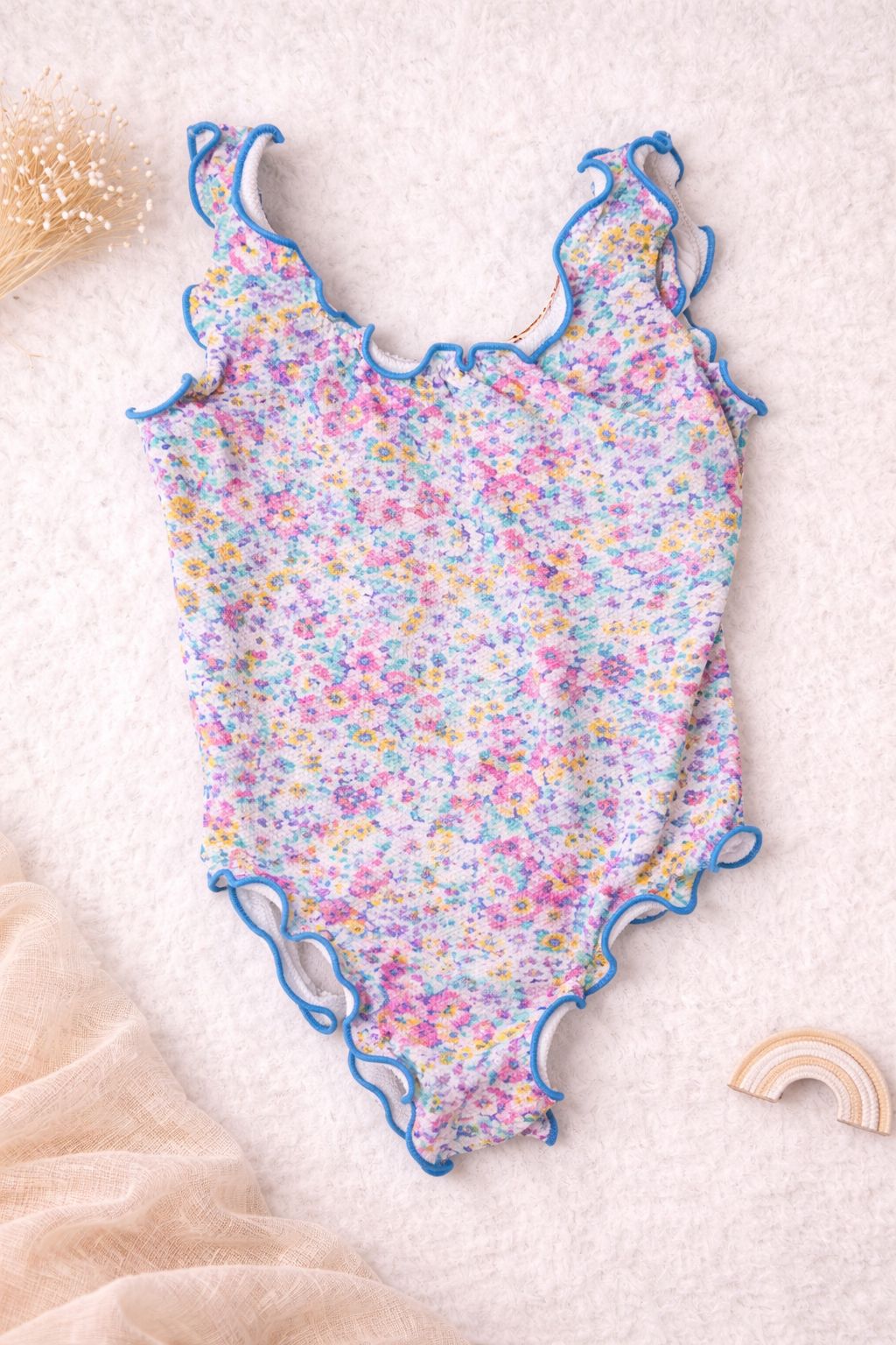 Floral print swimsuit