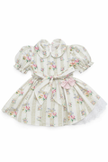 Romantisches Blumenkleid mit Schleife