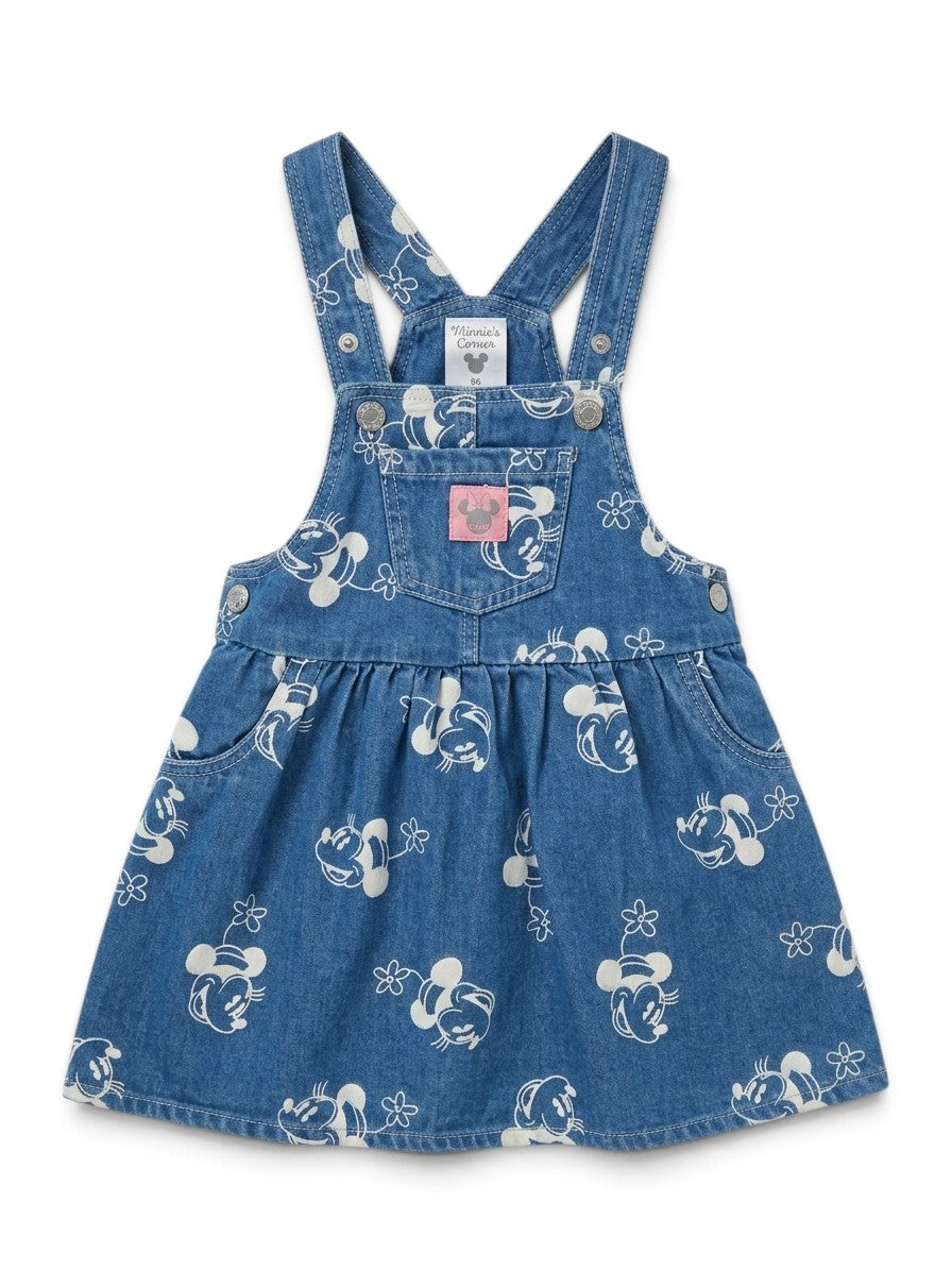 H&M Minnie Maus Jeans Trägerrock