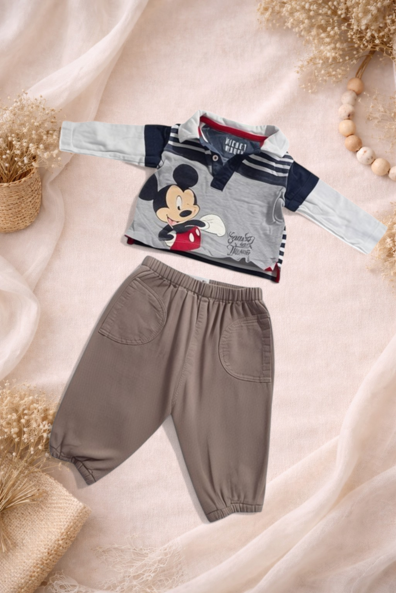 2-teiliges Baby Set Mickey Mouse H&M & Zara