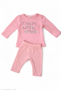 Pink pajama set