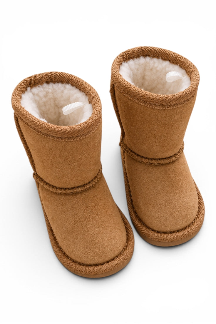 Baby-Boots Camel UGG-Style