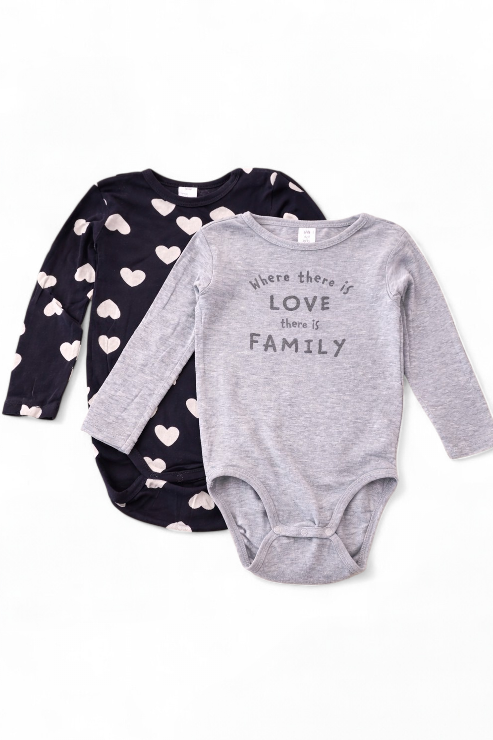 Lot de 2 bodies à manches longues H&M