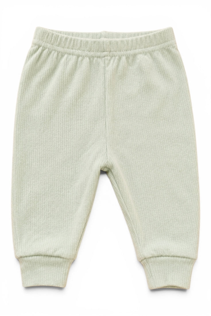 Manor Baby Jogginghose Mintgrün Rippenstrick