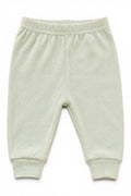 Manor Baby Jogginghose Mintgrün Rippenstrick