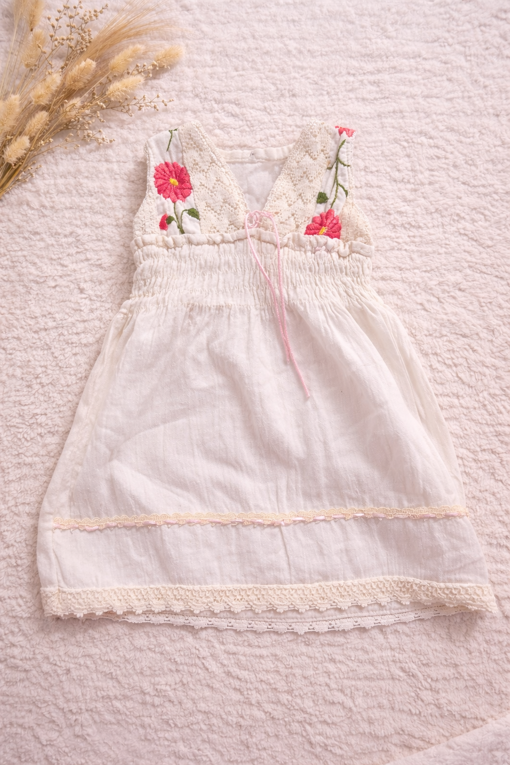 Baby Sommer Kleid mit Blumen