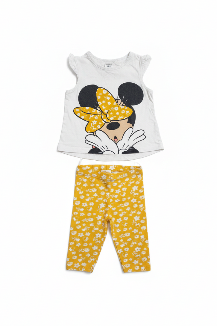 2-teiliges Sommer Set mit Minnie Mouse