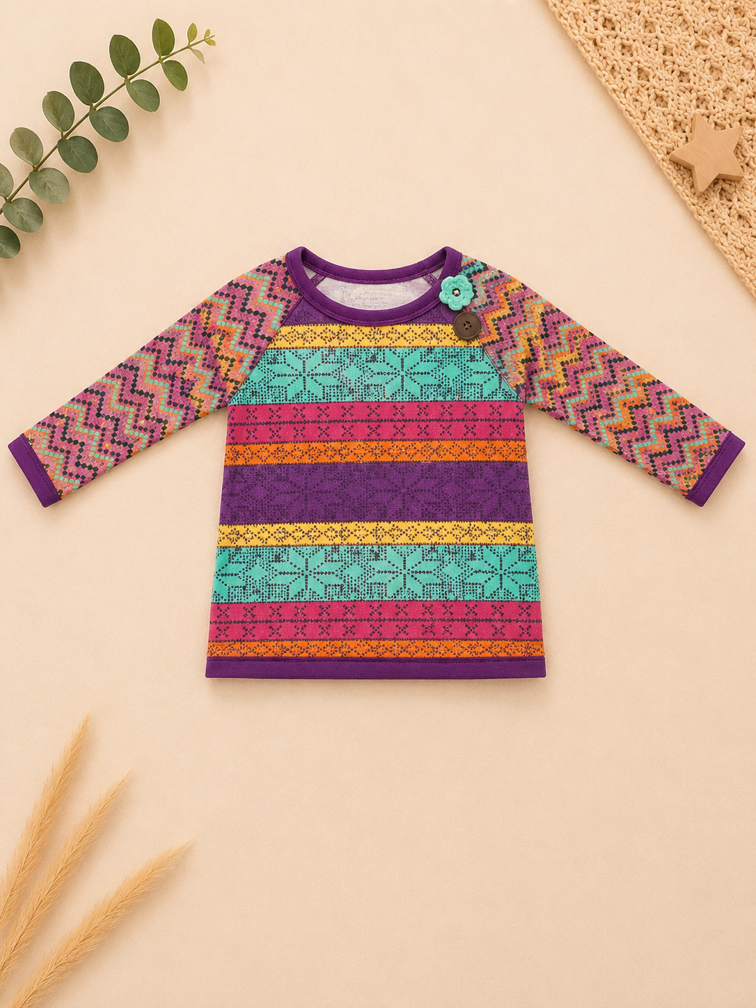 Langarmshirt Bunt PP