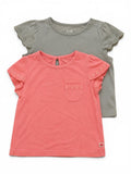 C&A 2er-Pack T-Shirt Rüschen