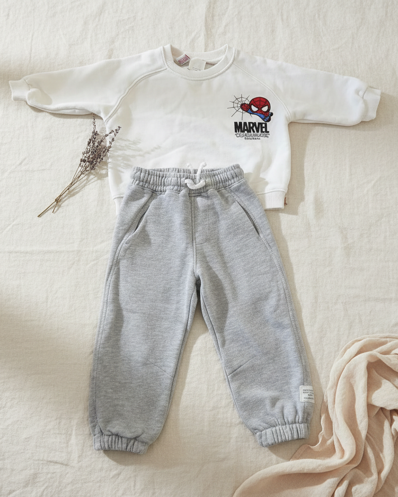 Baby-Set Marvel Spiderman Sweatshirt & Jogginghose Zara