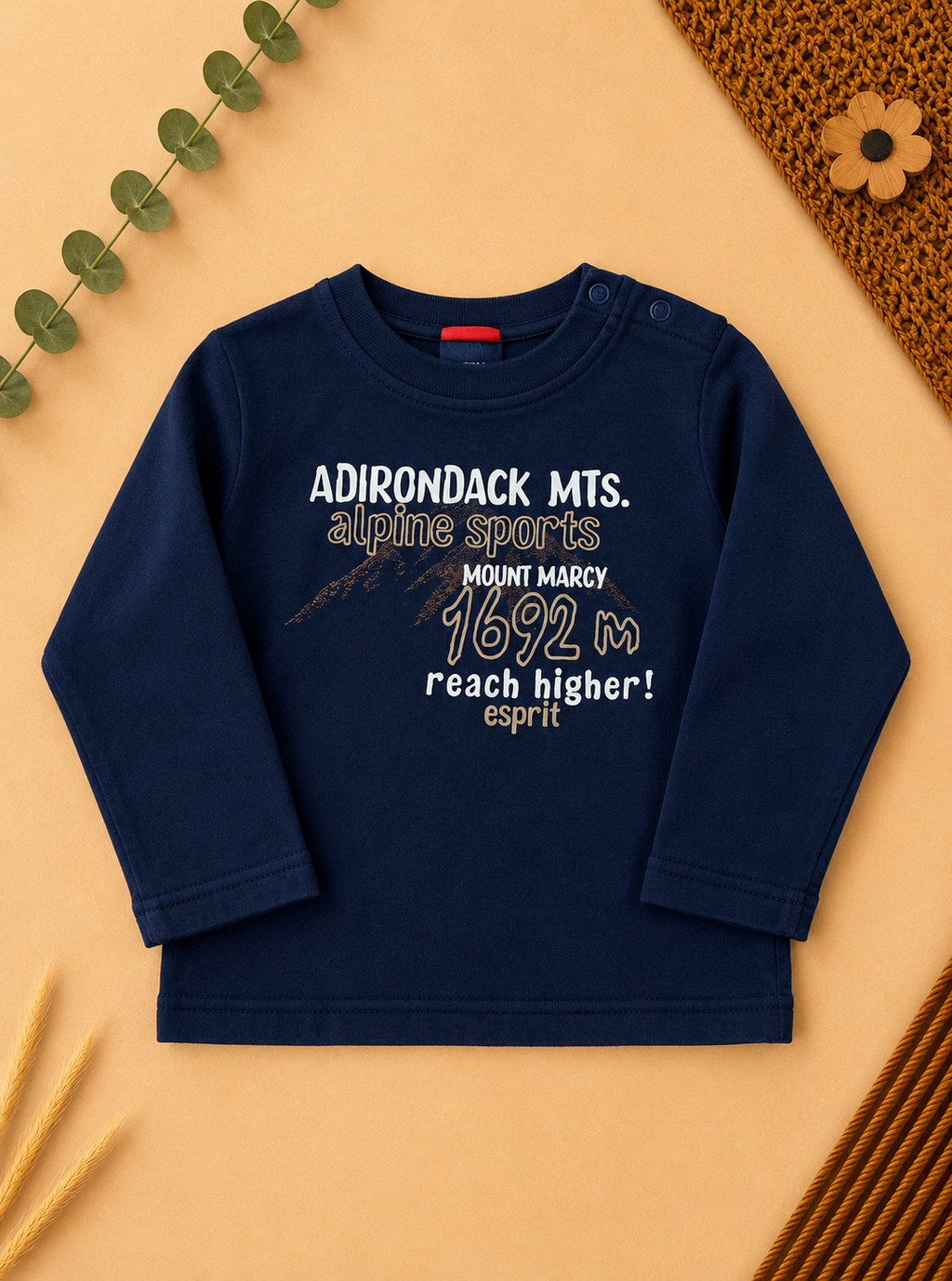 Esprit Langarm-Shirt Navy Adirondack Mts. Alpine Sports