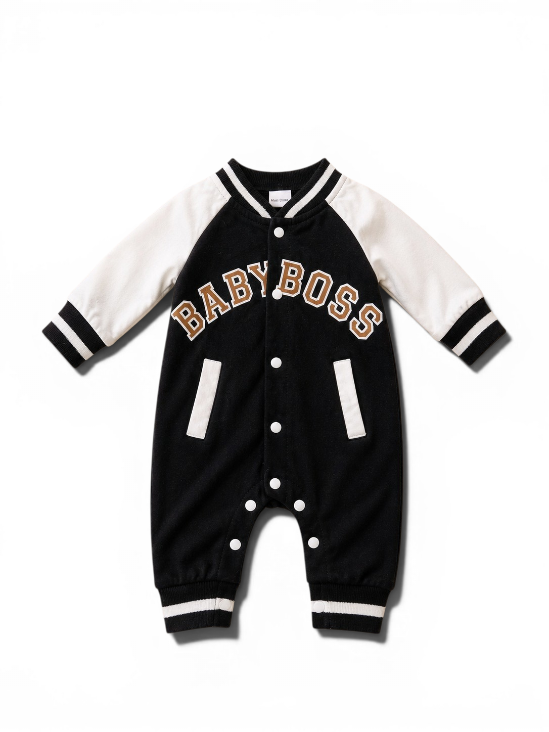 Baby-Overall Baby Boss Varsity Style