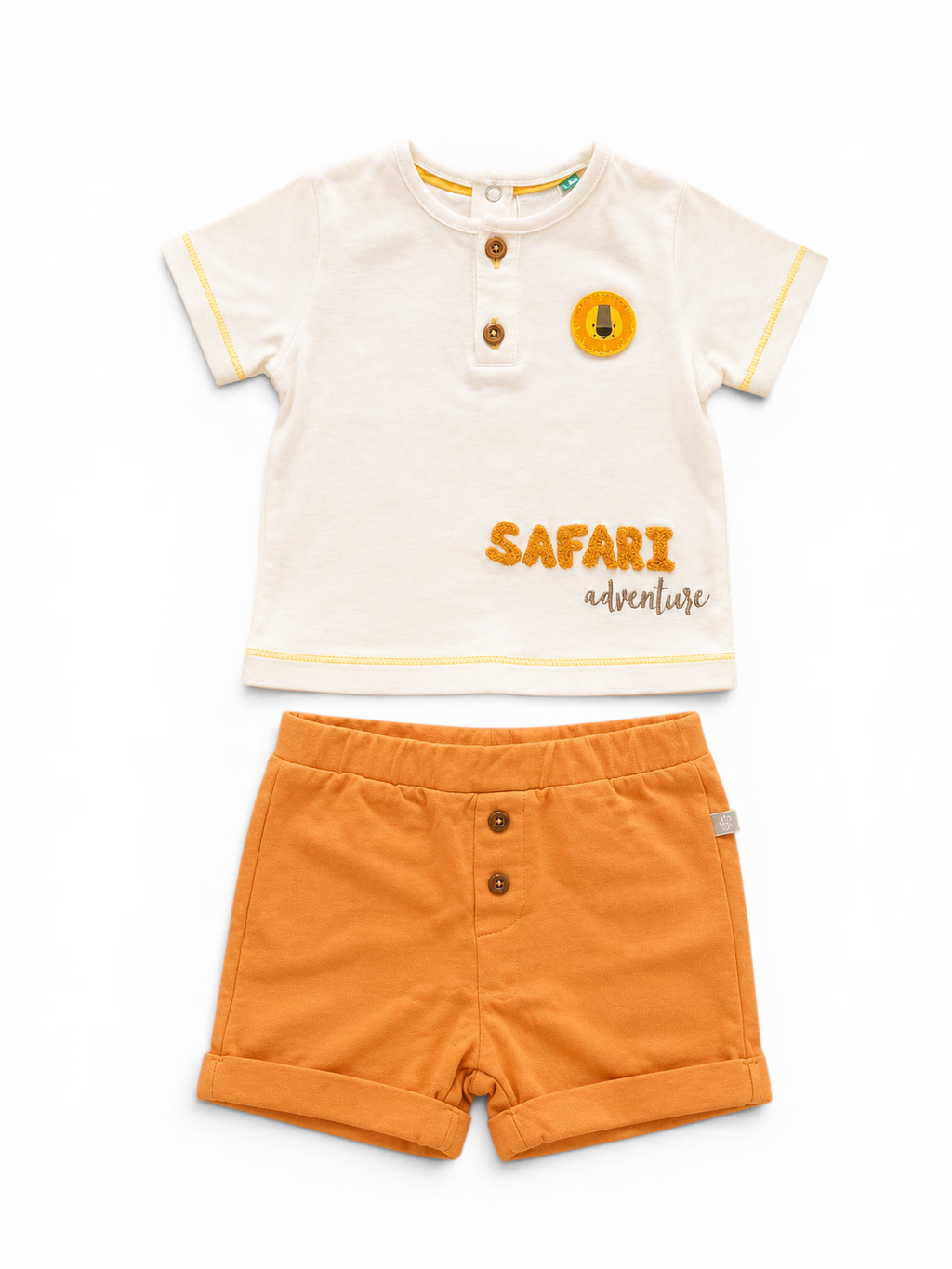 Baby-Set "Safari Adventure" T-Shirt & Shorts