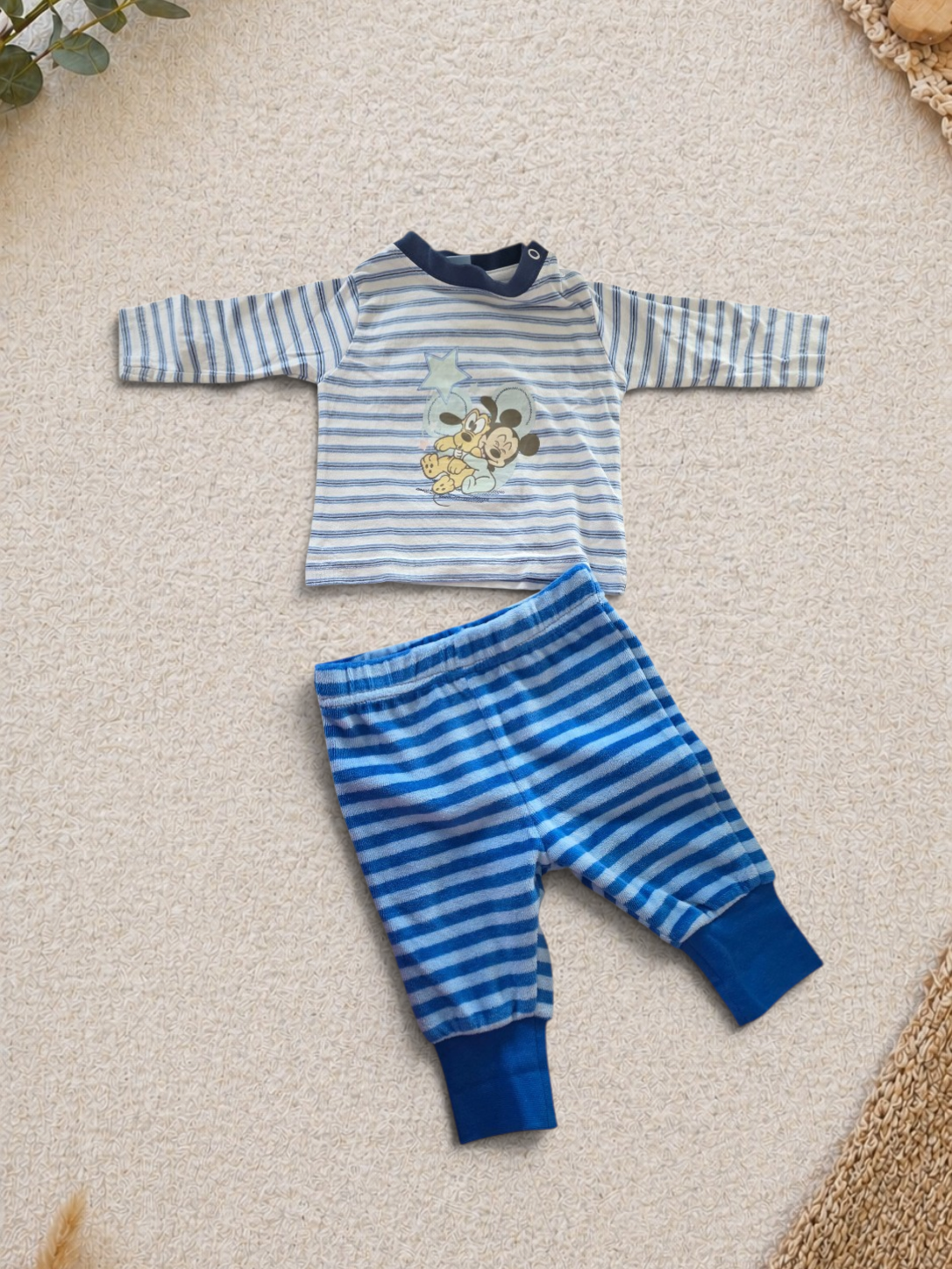 Baby-Zweiteiler mit Mickey-Mouse