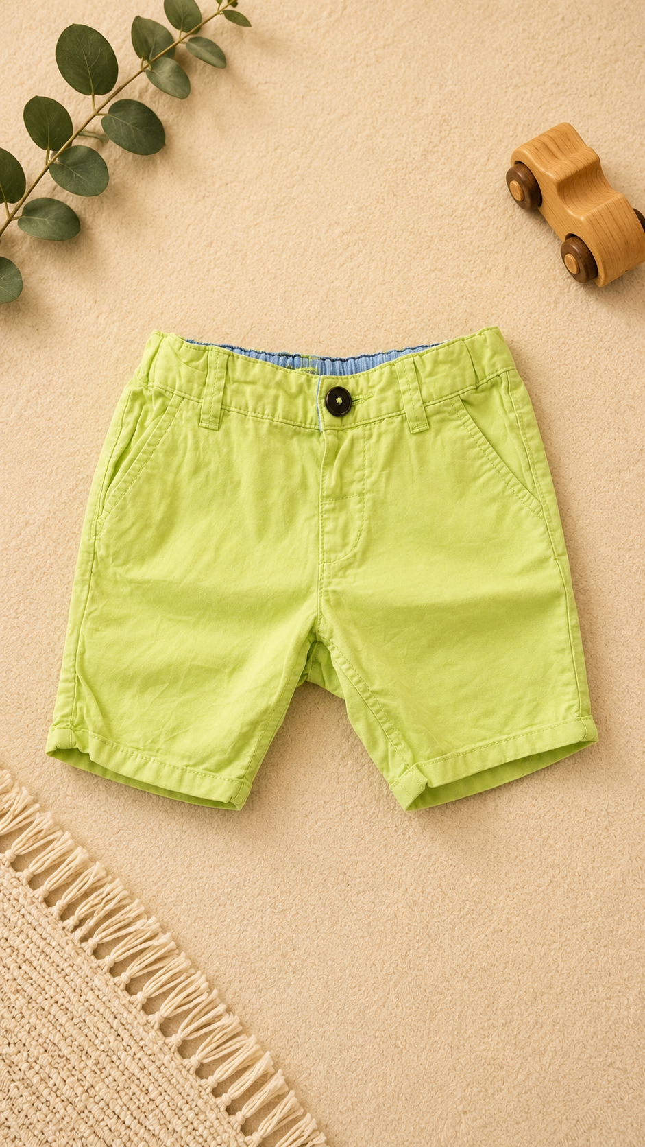 Baby-Chino-Shorts Limette H&M