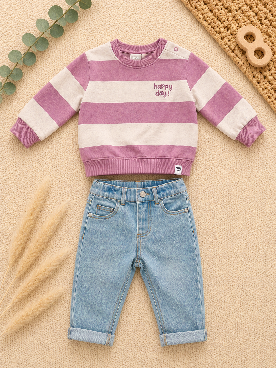 Smile Set Rosa Jeans