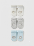 3er-Pack Socken Katze