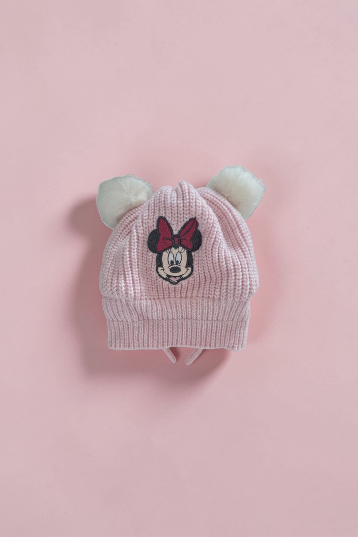 Minnie Mouse Beanie Pink
