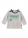 Langarm-Shirt Grau-Melé Nordic Highland Expedition