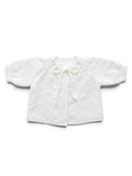 Strickjacke Creme Peter Pan Vintage