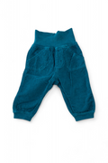 Türkisfarbene Cordhose