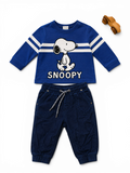 Baby-Set Snoopy Langarmshirt & Cord-Jogginghose