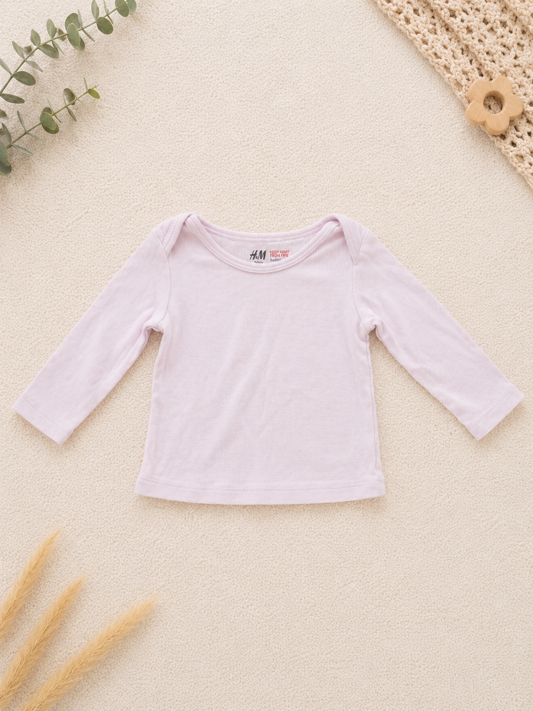 H&M Langarmshirt Lila