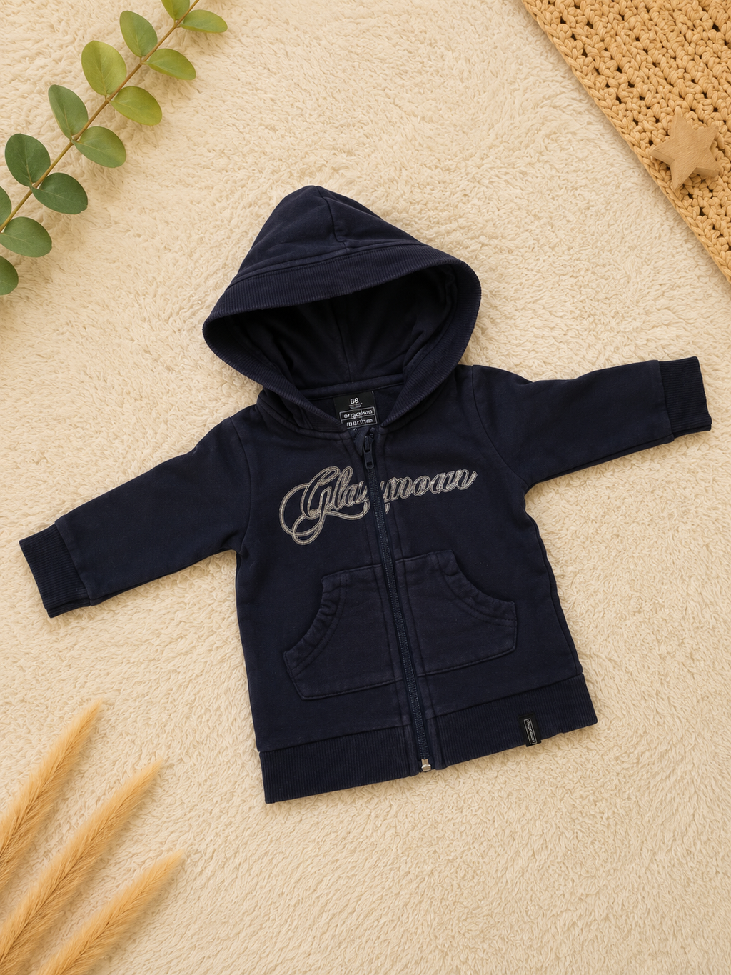 Naturaline Hoodie Dunkelblau