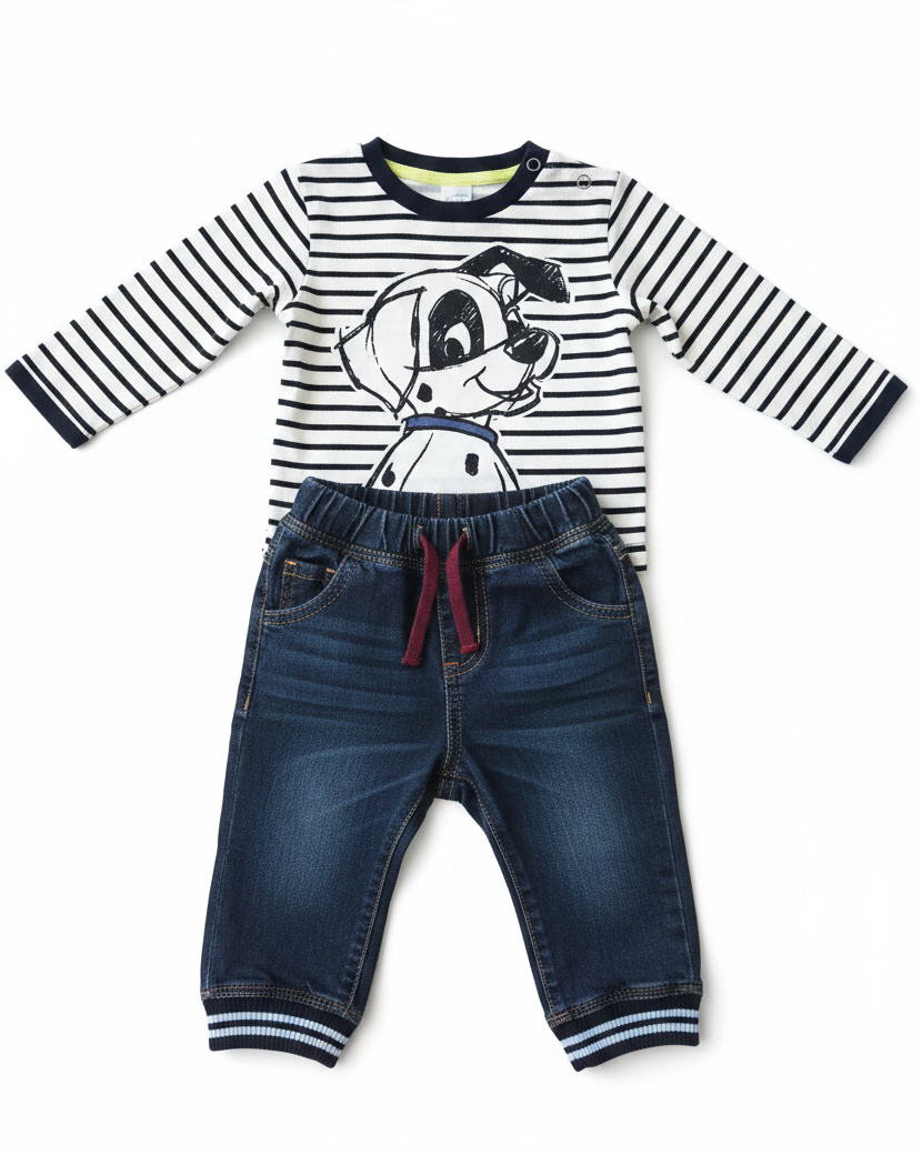 Disney 101 Dalmatiner Shirt und Jeans Set