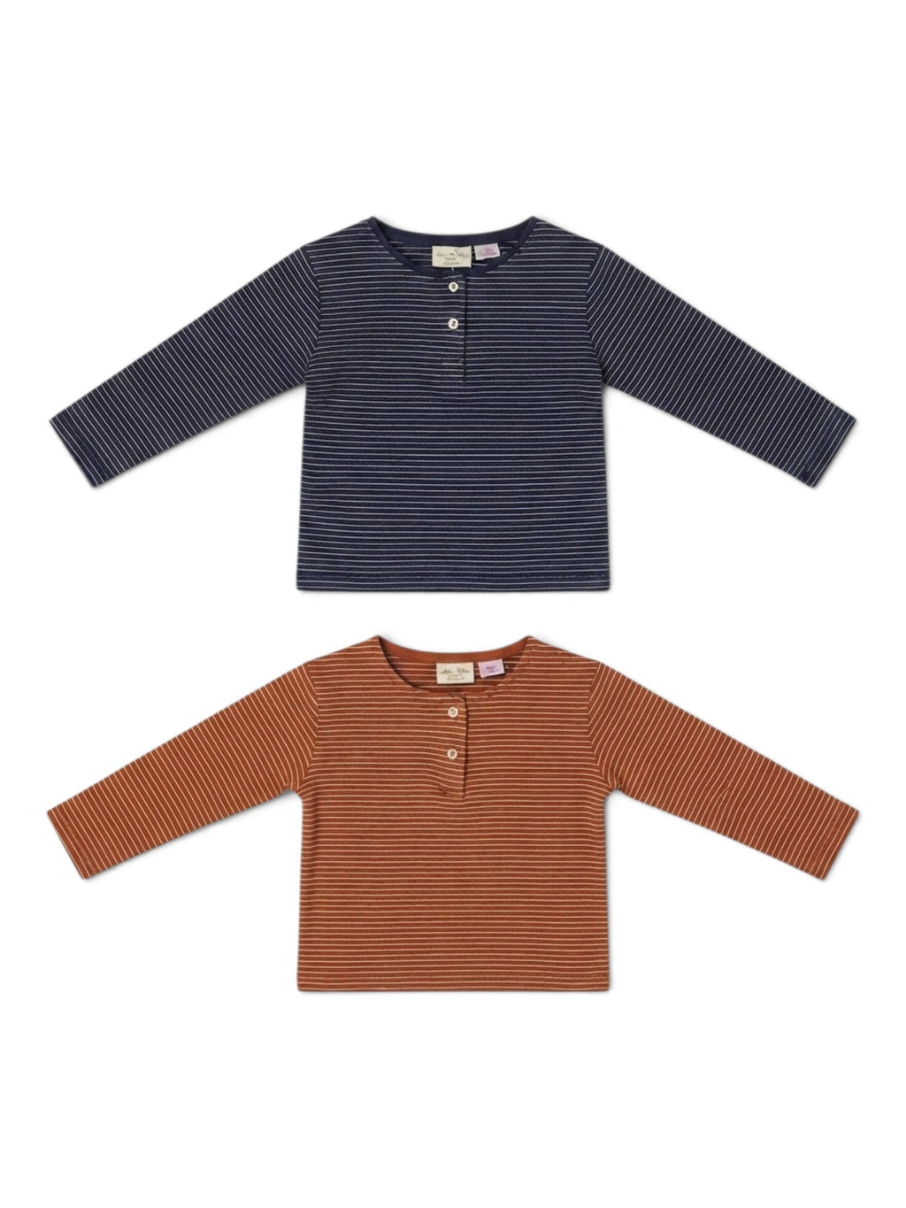 ZARA 2er-Pack Shirt Gestreift