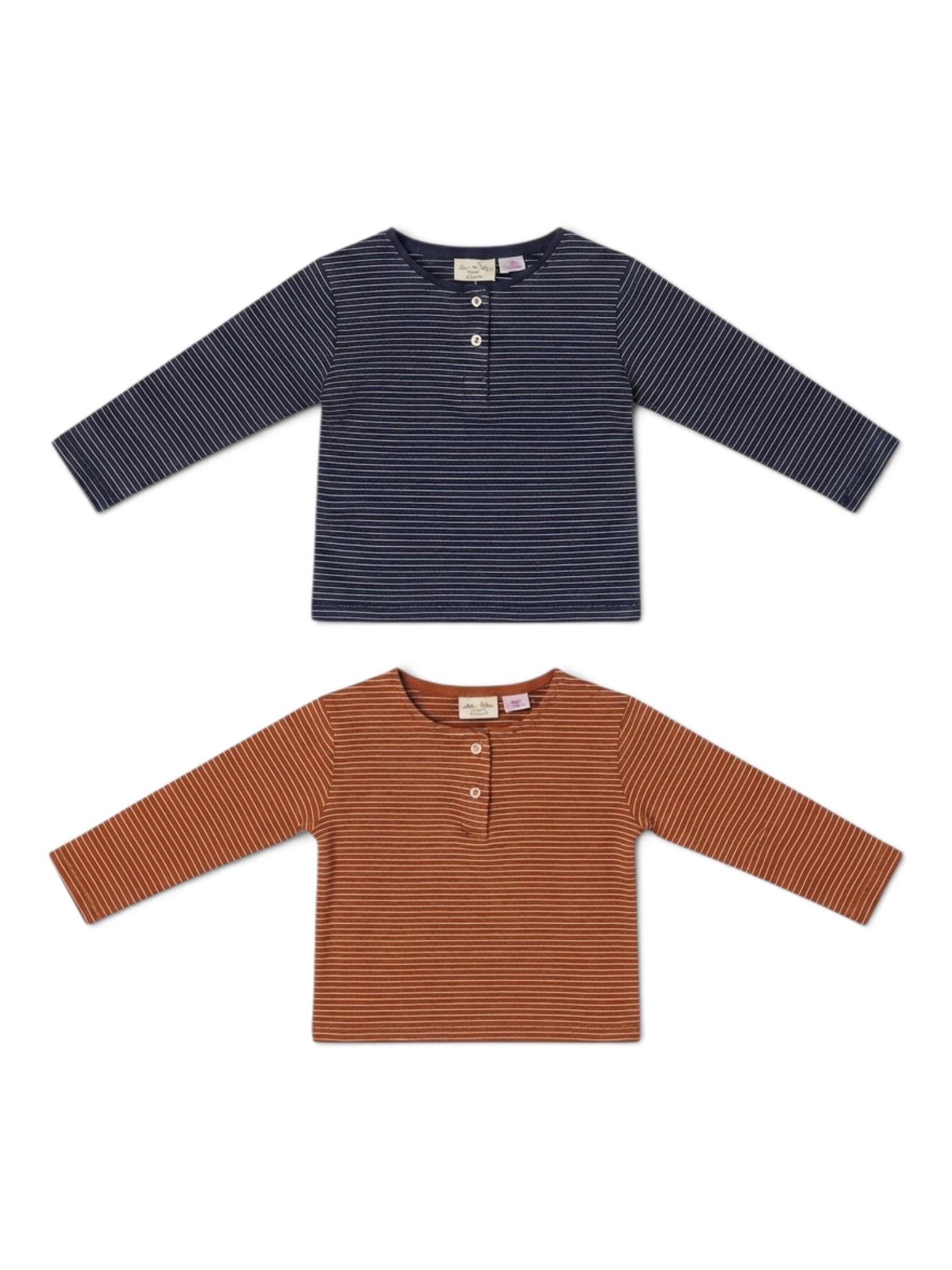 ZARA 2er-Pack Shirt Gestreift