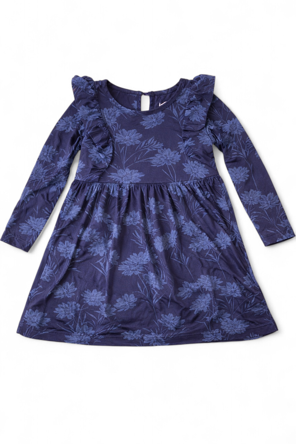 Blumenkleid mit Rüschen