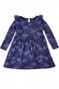Blumenkleid mit Rüschen