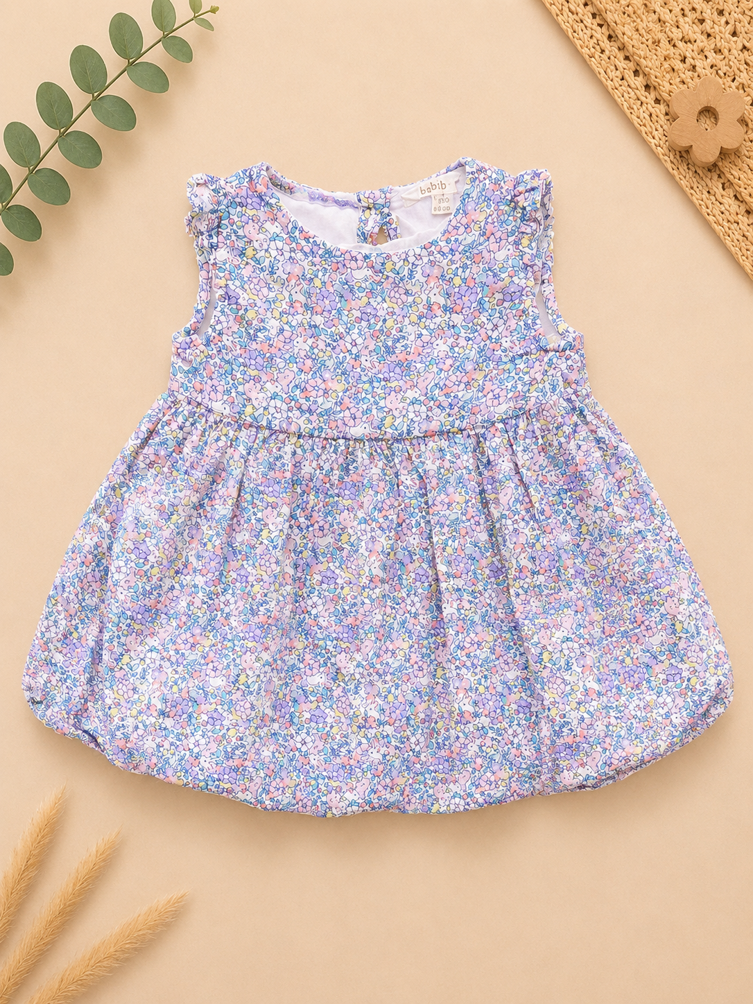 Babibu Kleid mit Blumenmuster