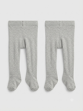 2er-Pack Strumpfhose Grau TCM