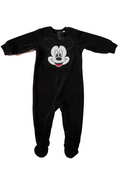 Schlafanzug Mickey – schwarz (Strampler)